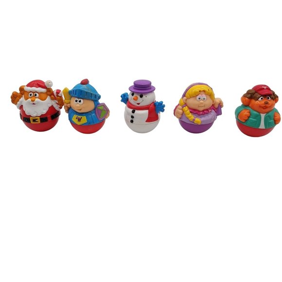 Weebles Other - Vintage Weebles set of 5 Christmas Playskool